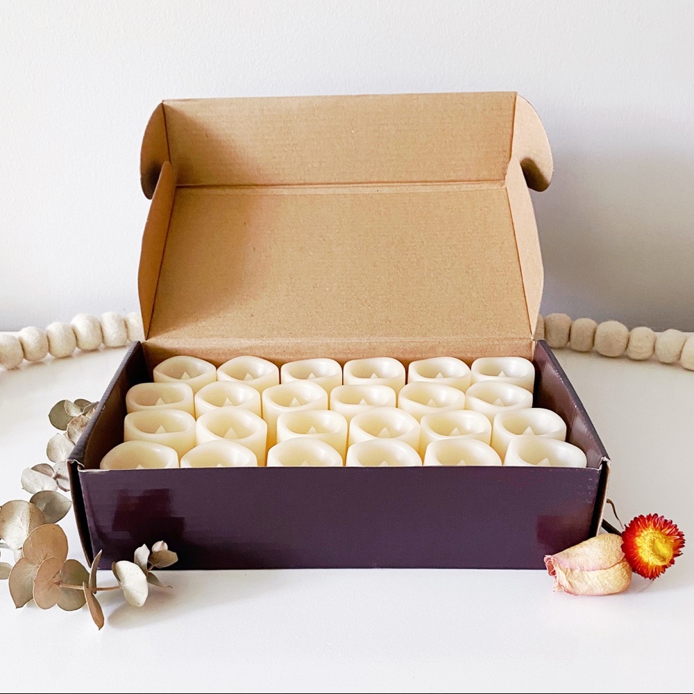 NIB- 24 pcs- Flameless LED Votive Candles🕯🕯🕯